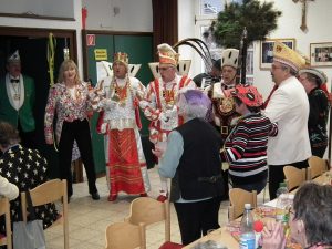 Karnevalistisches Senioren-Café der Caritas