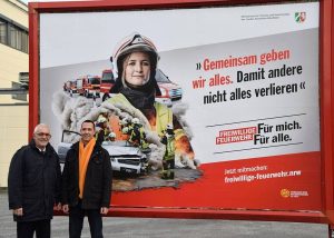 Blatzheimer Feuerwehr unterstützt die landesweite Kampagne „Für mich. Für alle.“