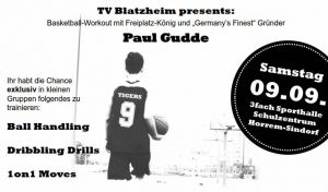 Basketball-Training mit Paul Gudde
