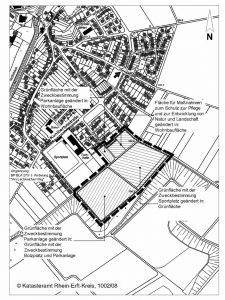 Flächennutzungsplan zur Bebauung des Sportplatzes beschlossen