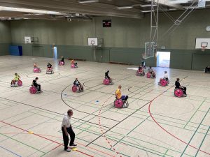 Neue Sporterfahrungen - Rollstuhlbasketball