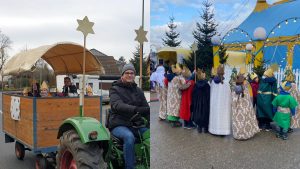 Sternsinger beim Aachener Weihnachtscircus