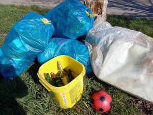Auch in Blatzheim wurde Müll gesammelt