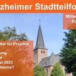Einladung zum Blatzheimer Stadtteilforum 2022