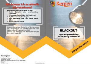 Grundschule ist Infopoint bei Blackout