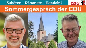 Sommergespräch mit der CDU