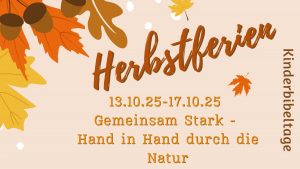Gemeinsam Stark - Hand in Hand durch die Natur
