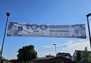 Blatzheim in blau weiß zum Tambourcorps-Jubiläum!