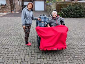 Rikscha Kunibert ist jetzt herbsttauglich!