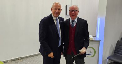 Ehrung für 36 Jahre Mitglied im Kreistag