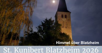 Kalender 2026 – Himmel über Blatzheim