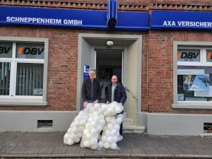 Auch dieses Jahr wieder Bälle der AXA für Karneval