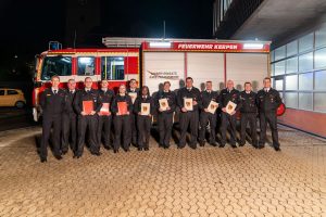 Ein Einsatz pro Woche – Ehrungen und Beförderungen