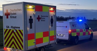 LEADER förderte DRK-Anhänger Hygiene