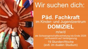Das DOMIZIEL sucht Fachkraft