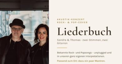 Liederbuch - Akustik-Konzert Rock-Pop-Cover