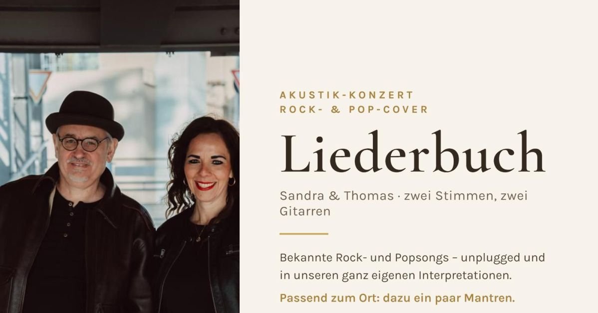 Liederbuch - Akustik-Konzert Rock-Pop-Cover