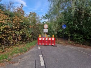 Unverständnis über Sperrung der viele Wege