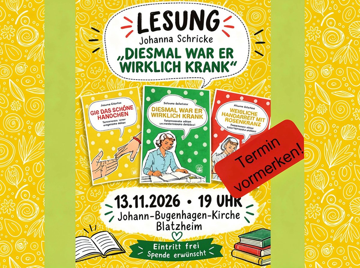 Lesung mit Johanna Schricke